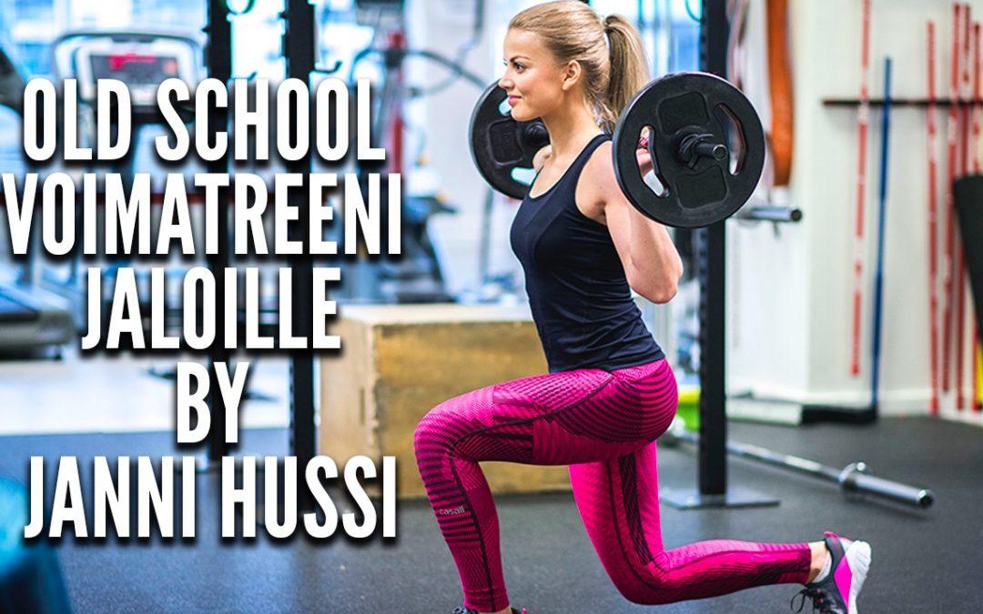 Tehokas pepputreeni salilla (VIDEO) | Janni Hussi