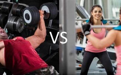 Miten miesten treenit eroavat naisten treeneistä?